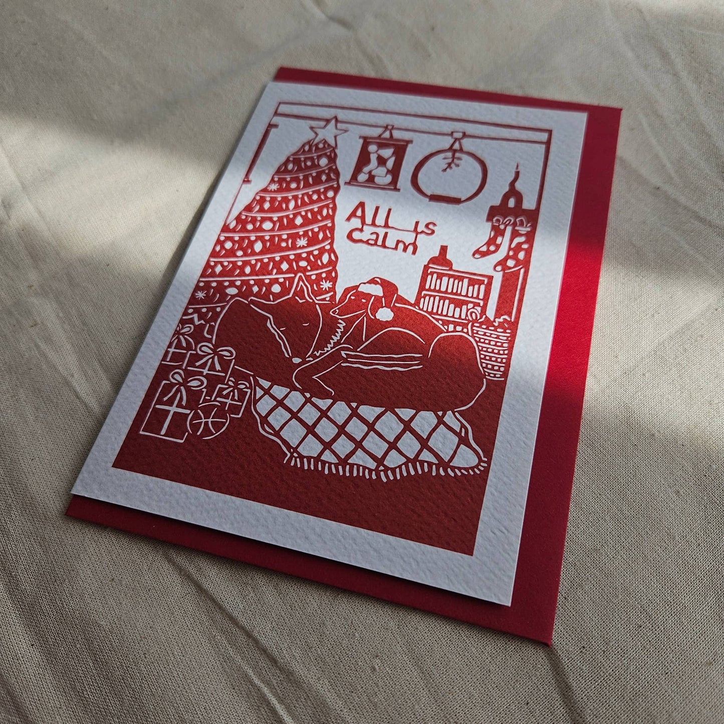 All is Calm Christmas Card | A6