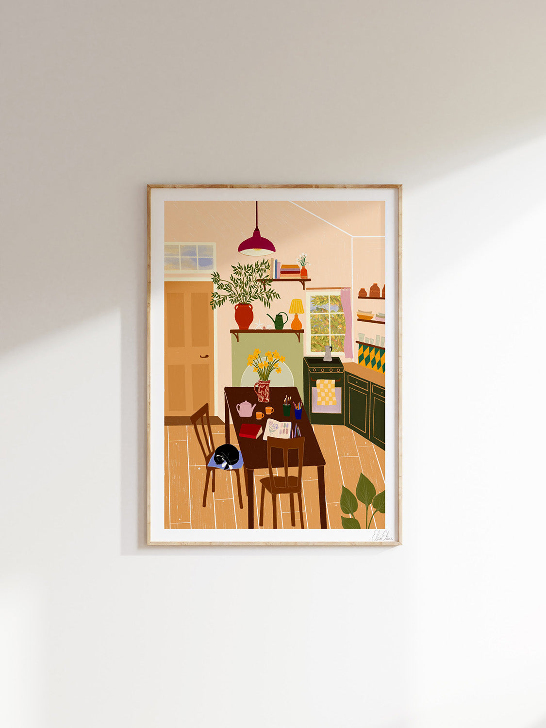 'Cosy Cottage' Art Print | Various Sizes