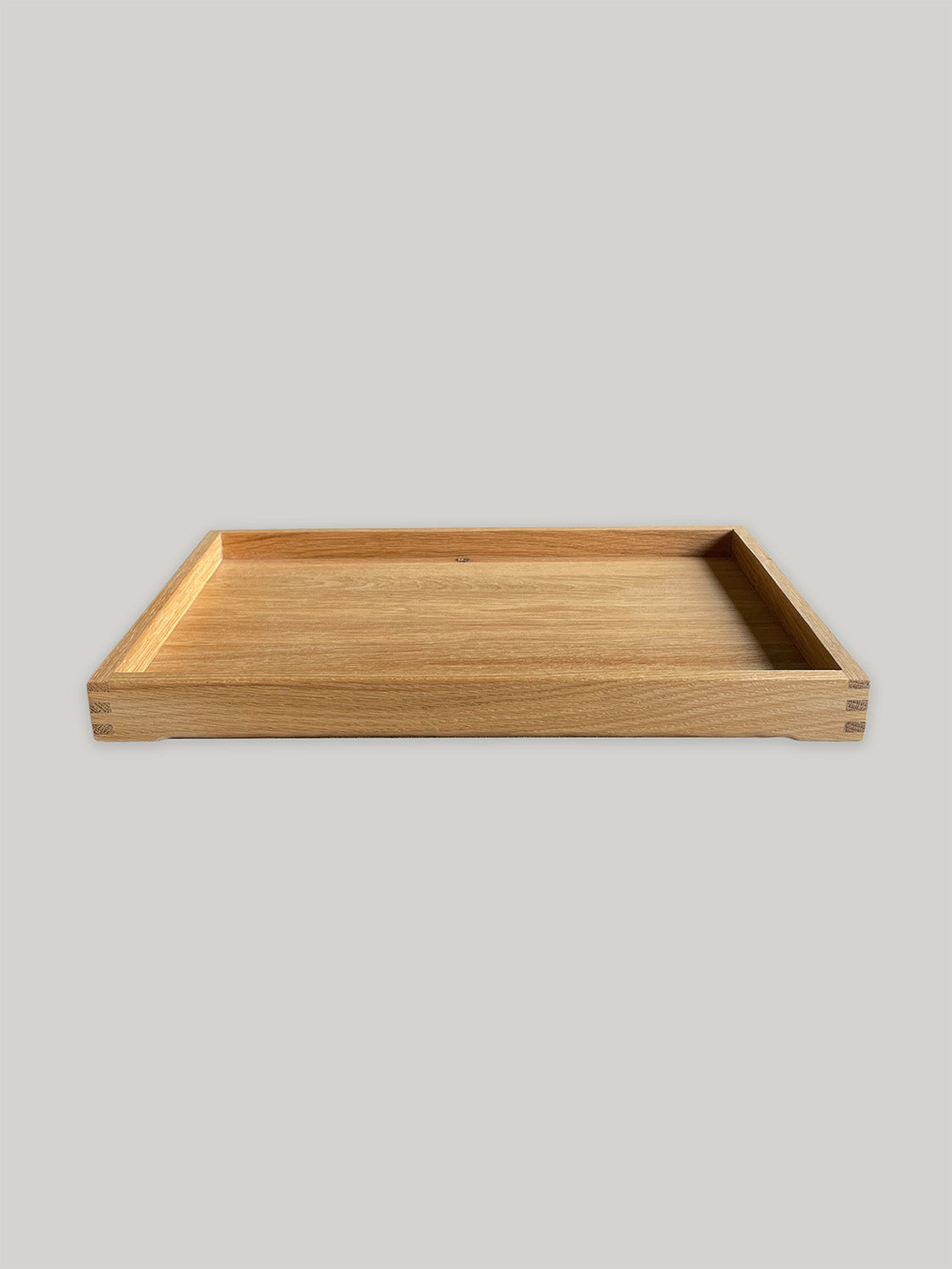 Handmade Rectangular Oak Tray | 25 x 40cm