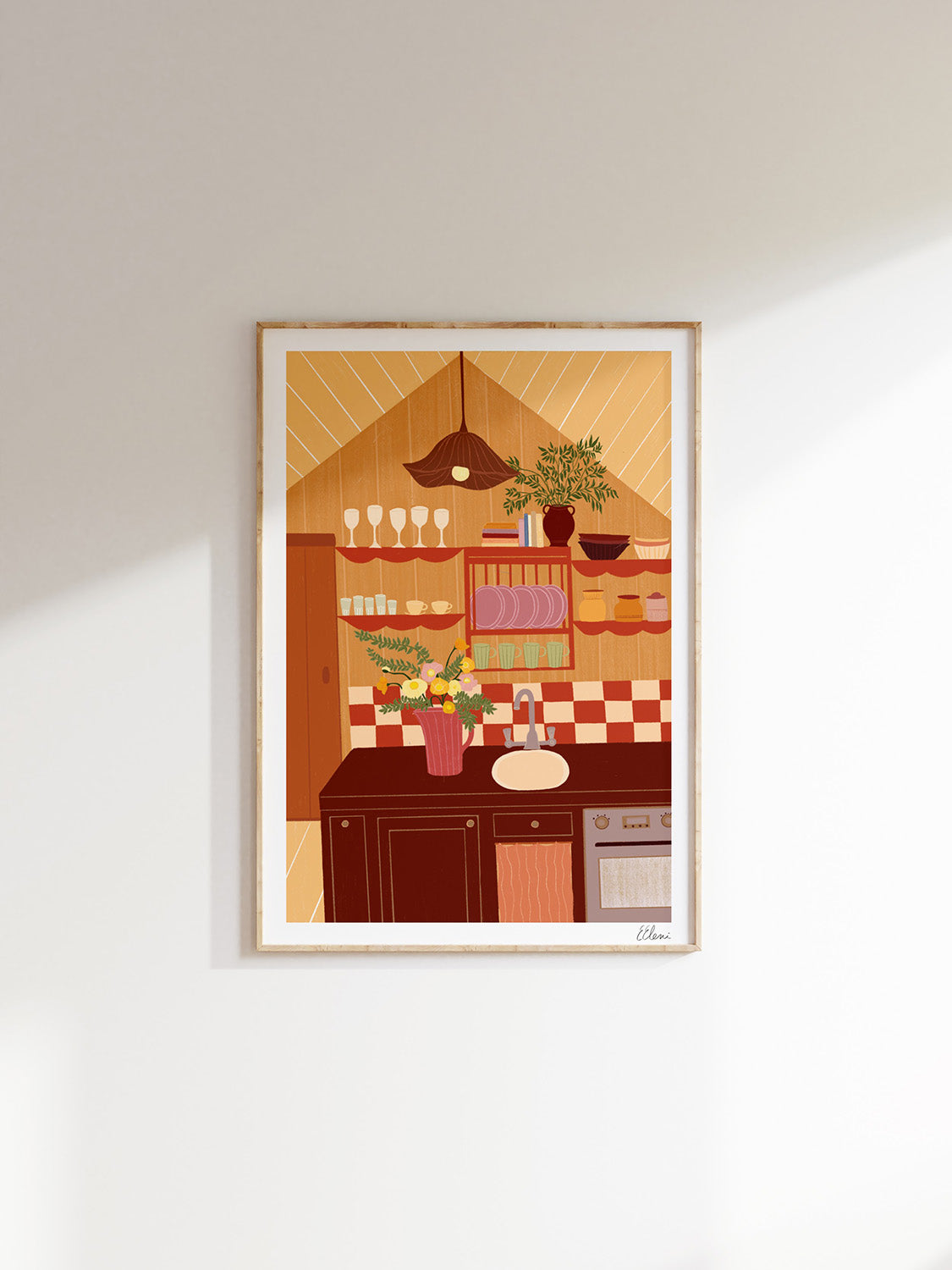 'Kip Cottage' Art Print | Various Sizes