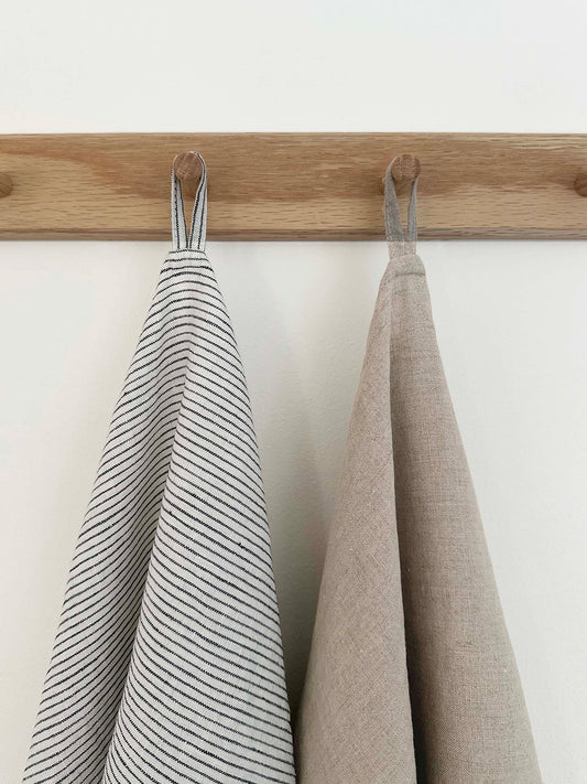 Linen Tea Towel, Set of Two | 47 x 65cm