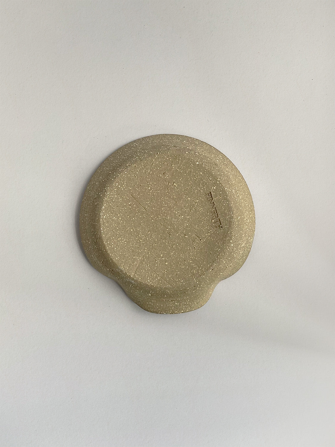 Mushroom ceramic spoon rest - base.