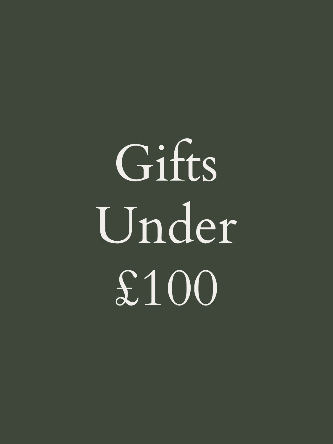 Gifts Under £100