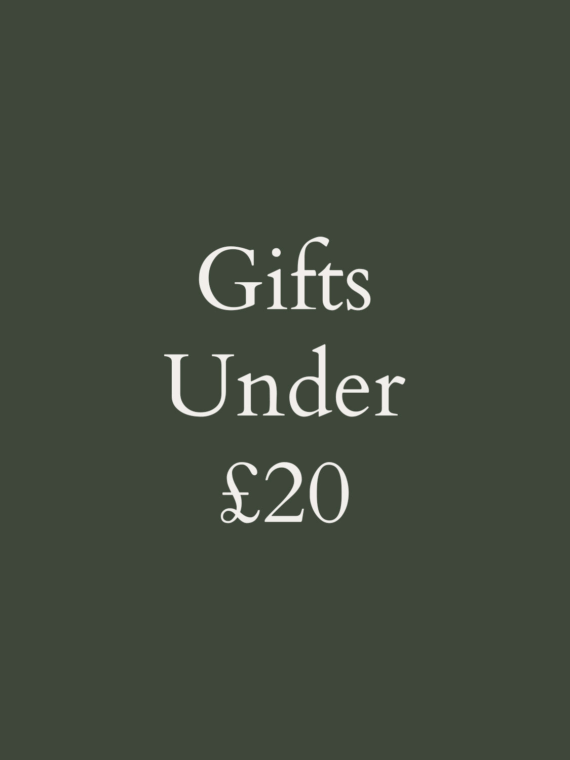 Gifts Under £20