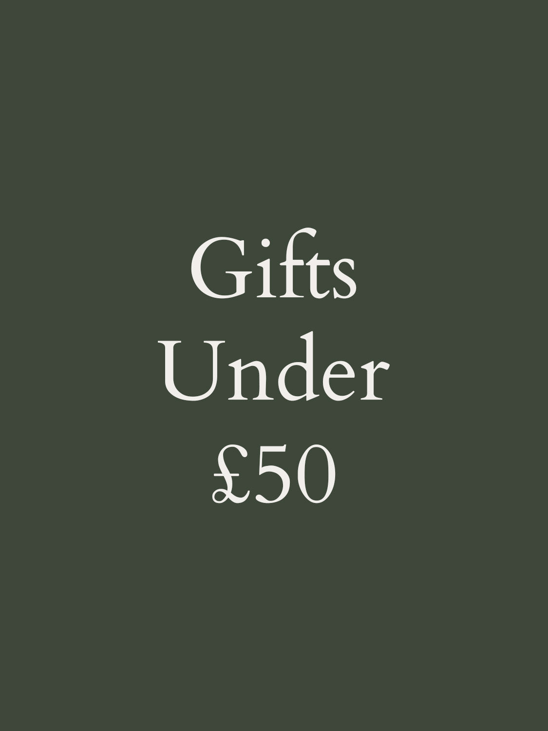 Gifts Under £50