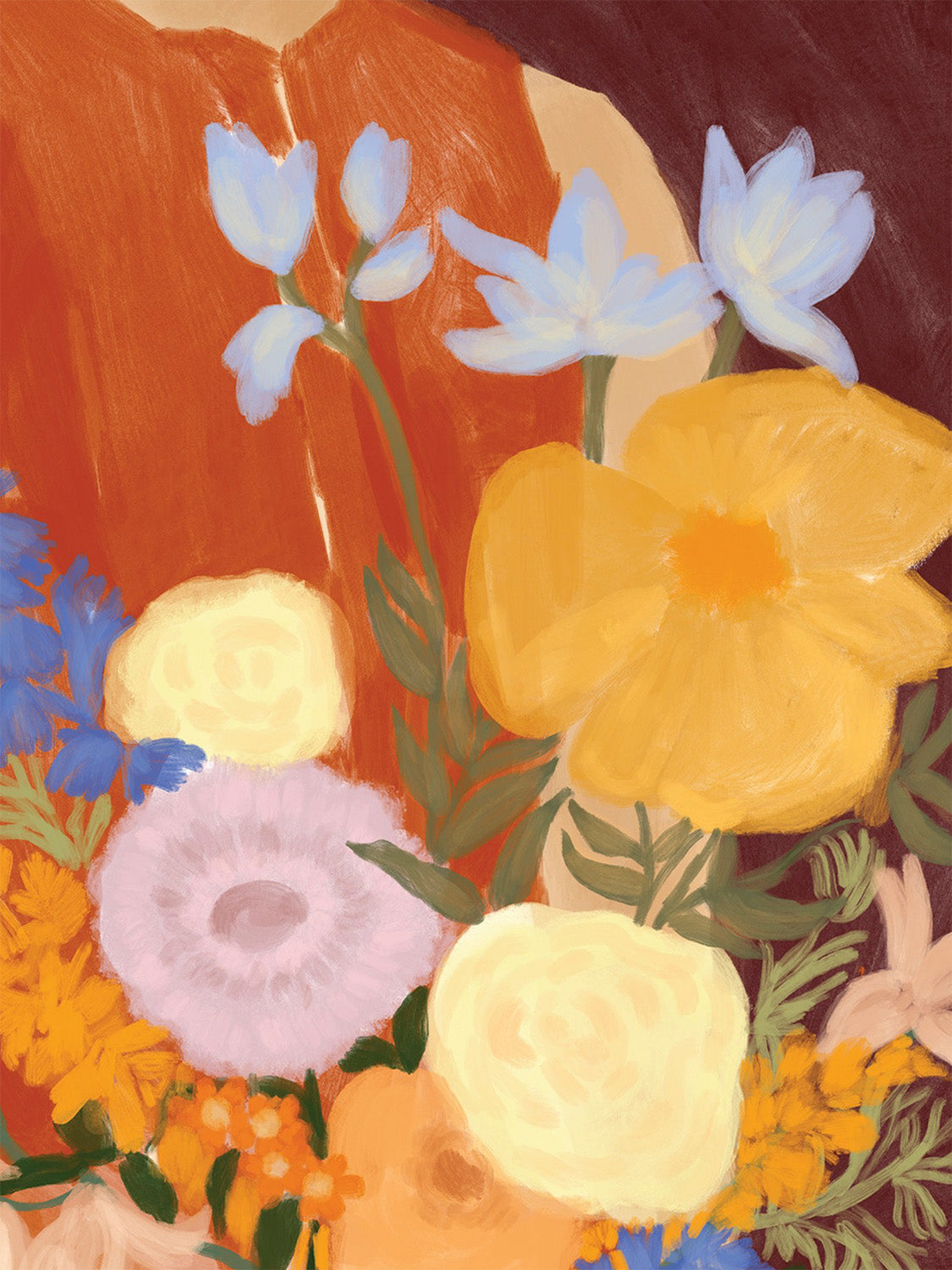 'Autumn Bouquet' Art Print | Various Sizes
