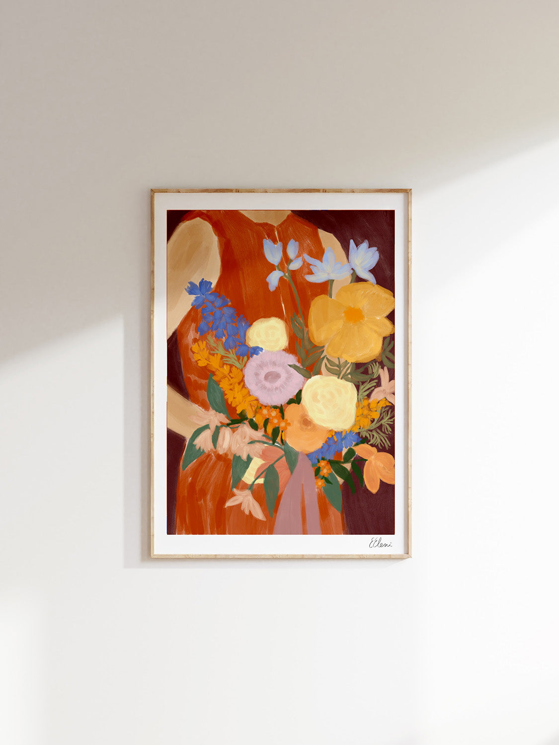 'Autumn Bouquet' Art Print | Various Sizes