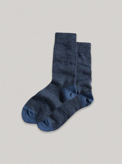 Fine Merino Wool Socks | Blue