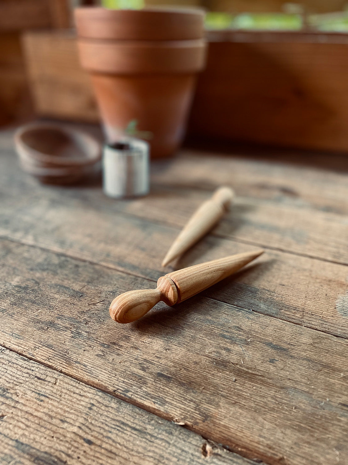 Mini Beech Seed Dibber | 14cm