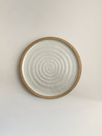 White Speckle Handmade Ceramic Butter Dish with Lid | 16.5cm