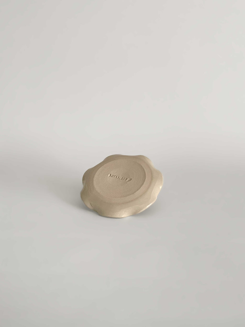 Handmade Ceramic Frilly Candle Holder | 13cm