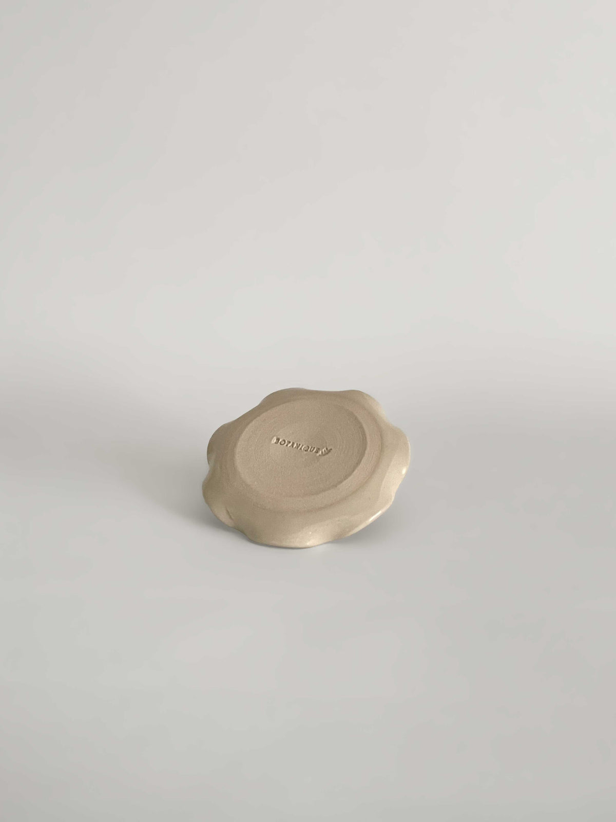 Handmade Ceramic Frilly Candle Holder | 13cm