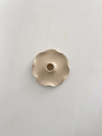 Handmade Ceramic Frilly Candle Holder | 13cm
