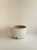 White Speckle Handmade Ceramic Pestle & Mortar | 11cm