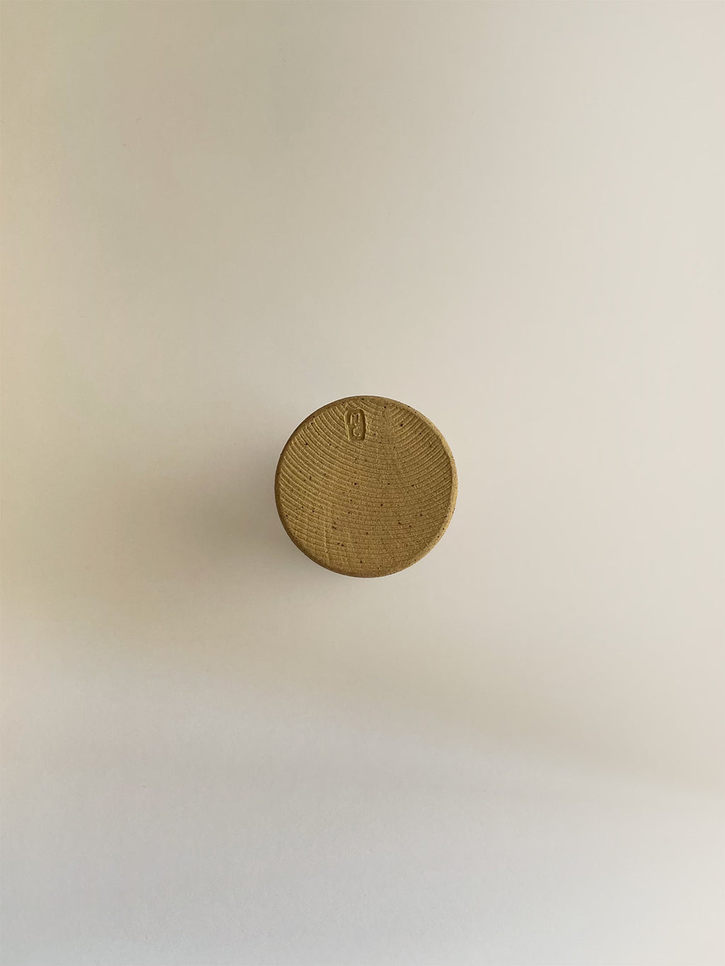 Handmade Ceramic Striped Egg Cup | 7cm