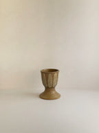 Handmade Ceramic Striped Egg Cup | 7cm