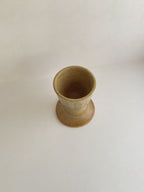 Handmade Ceramic Striped Egg Cup | 7cm