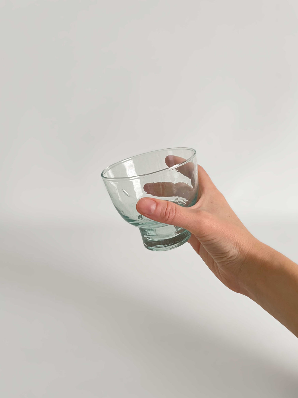 Handmade Recycled Glass Goblets, Set of 4 | 250ml