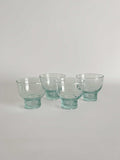 Handmade Recycled Glass Goblets, Set of 4 | 250ml