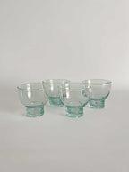 Handmade Recycled Glass Goblets, Set of 4 | 250ml