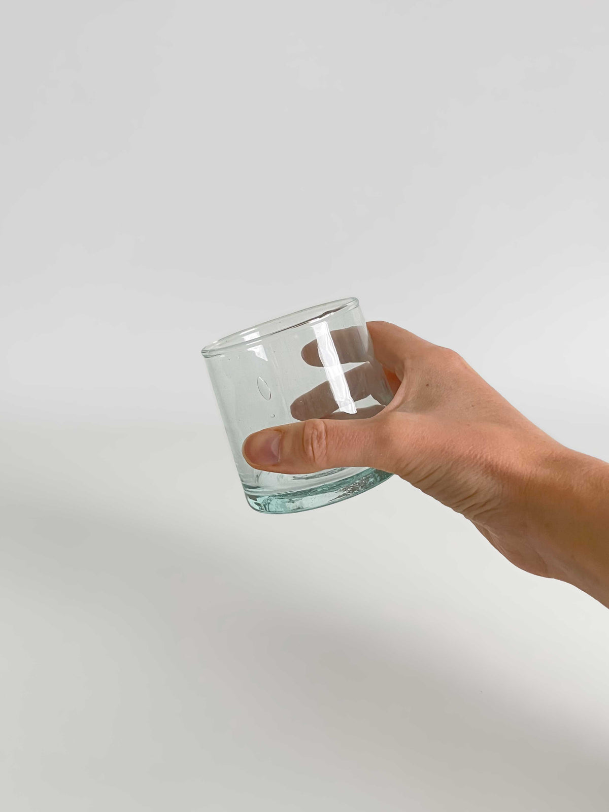 Handmade Recycled Low Tumblers, Set of 4 | 190ml