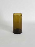 Handmade Recycled Glass Straight Carafe | 1 litre