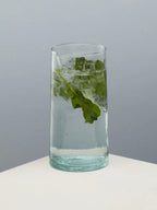 Handmade Recycled Glass Straight Carafe | 1 litre