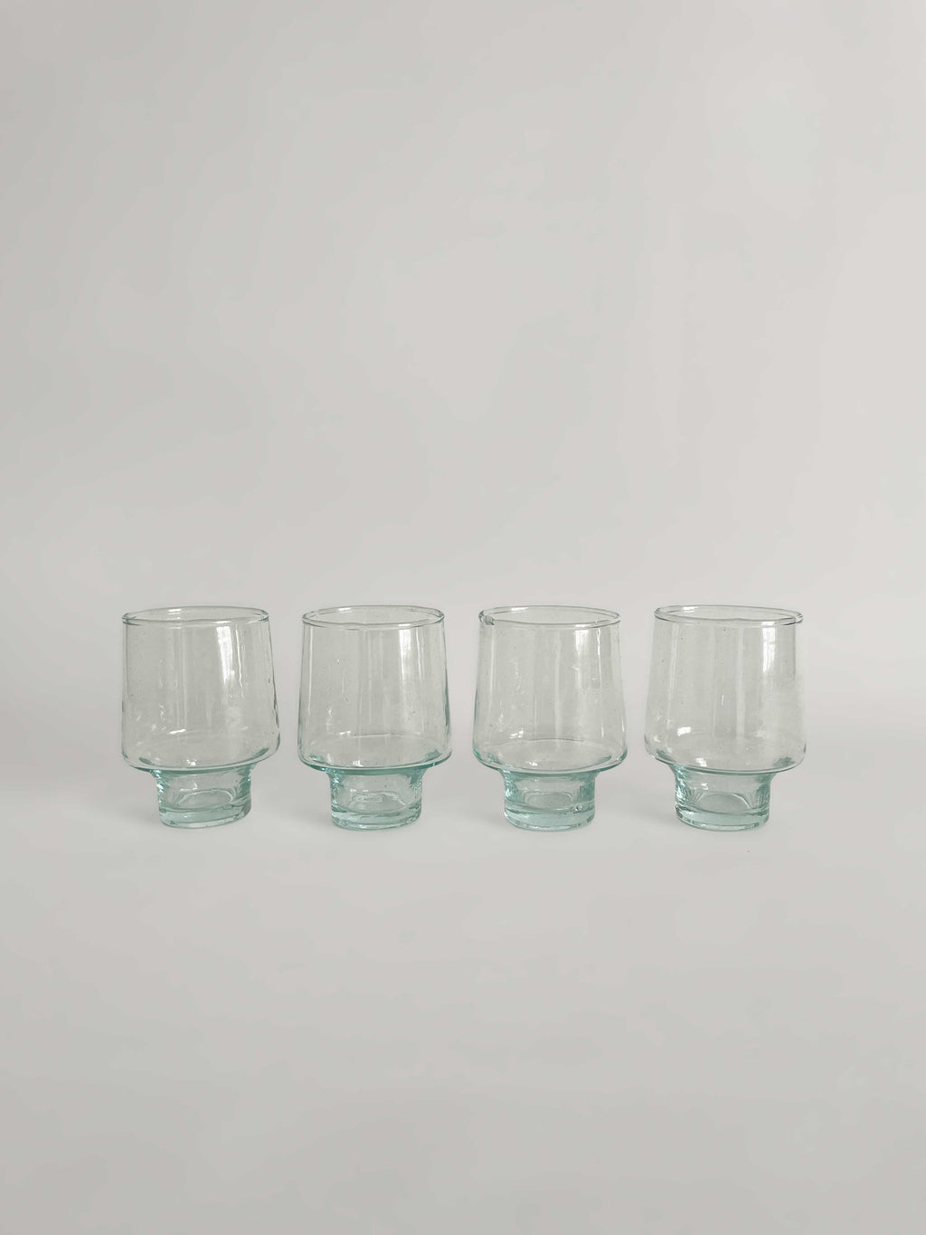 Handmade Recycled Wine Glasses, Set of 4 | 245ml