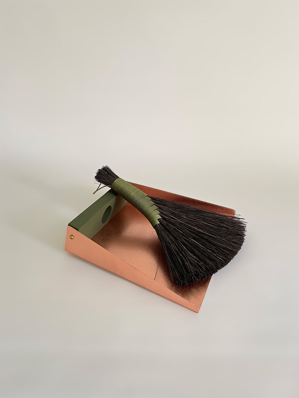 Handmade Wood & Metal Dustpan | 20cm