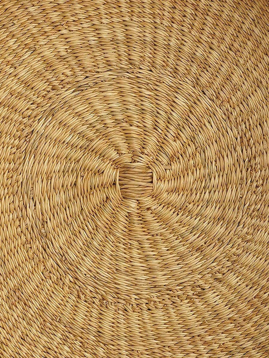 Handwoven Round Tray with Handles | 44cm