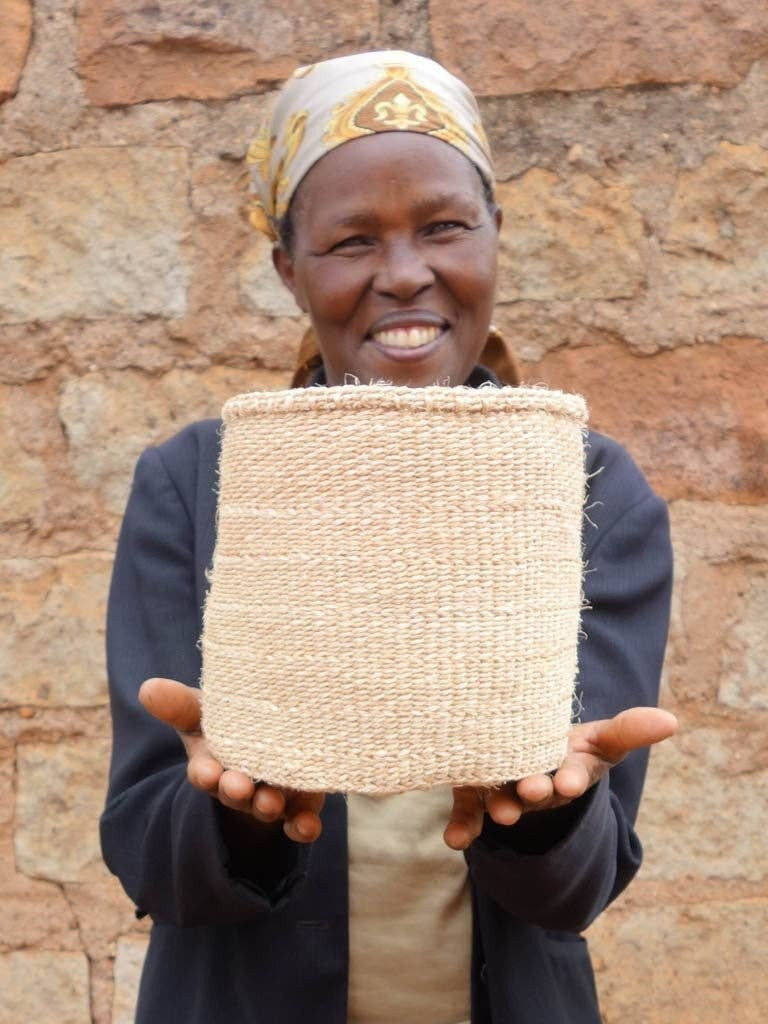 Handwoven Sisal Storage Basket | Various Sizes