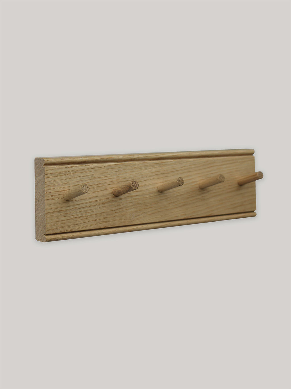 Oak Key Rack | 5 Peg