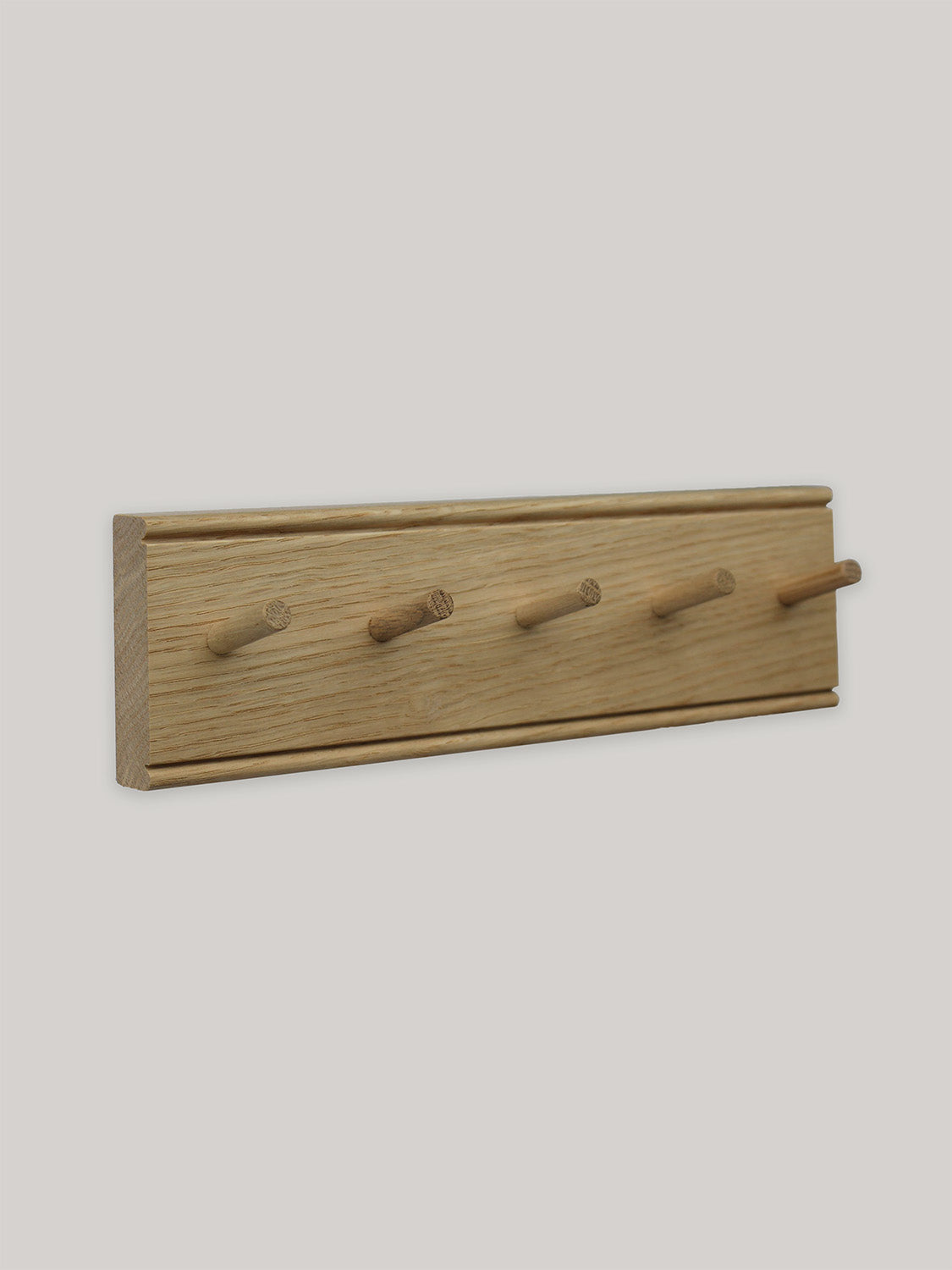 Oak Key Rack | 5 Peg