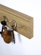 Oak Key Rack | 5 Peg