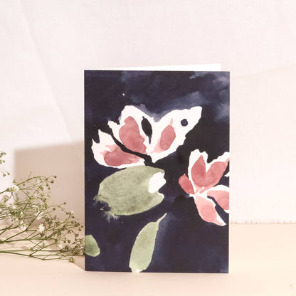 October Bloom Botanical Greeting Card | A6