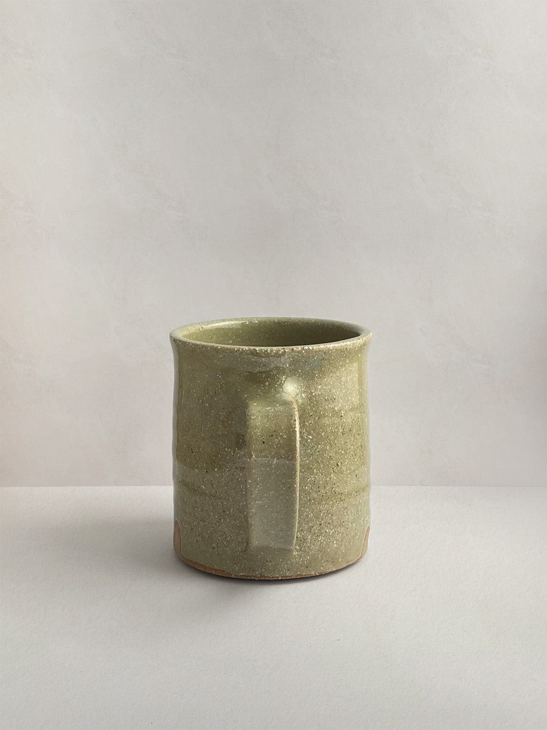 Sea Green ceramic mug - back.