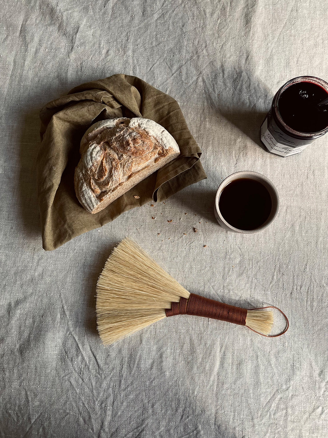 Handmade Tampico Table Brush | 25cm