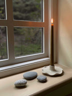 Handmade Ceramic Frilly Candle Holder | 13cm