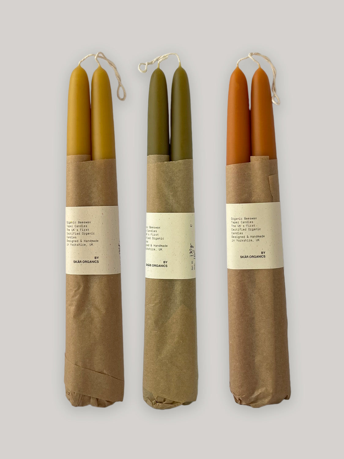 Table Setting Candle Trio | Mixed