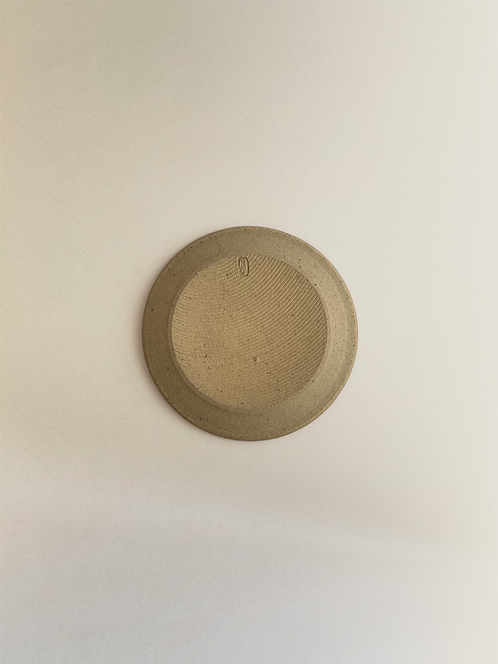 White Speckle Handmade Ceramic Garlic Grater | 10cm