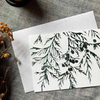 Winter Branches Botanical Christmas Card | A6